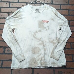 Sketchy Tank Lurking Class Grim Reaper Tie Dye LS Tee M/L Disturbing the Comfort